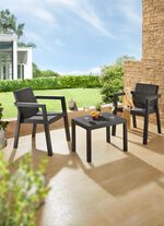 3-teiliges Balkon-Set 