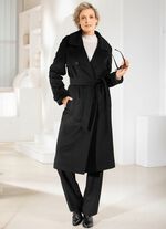 Mantel mit G&uuml;rtel in Trench-Optik 