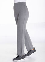 Jazzpants mit Dehnbund DUNKELGRAU MELIERT