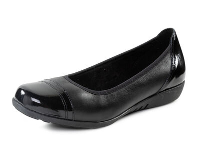 ELENA EDEN, klassische Damen-Ballerinas, Weite G, mit herausnehmbarem Fußbett 