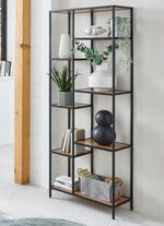 Modernes Regal SCHWARZ-EICHE