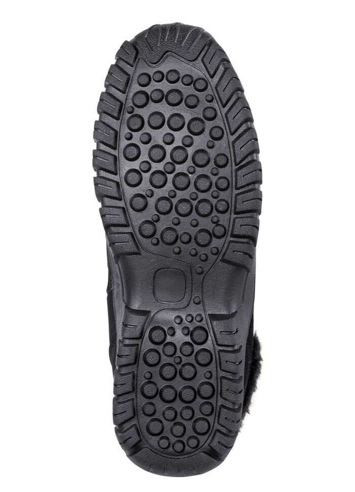 Schn&uuml;r-Stiefelette mit Klimamembrane SCHWARZ