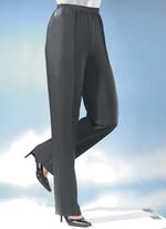 Hose in bequemer Schlupfform  in 8 Farben DUNKELGRAU