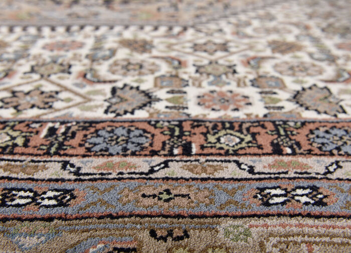 Handgeknüpfte Brücken, Teppiche und Galerien aus 100% Schurwolle BEIGE