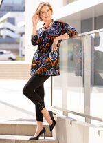 Wundersch&ouml;nes Longshirt mit Pl&auml;ttchenzier 