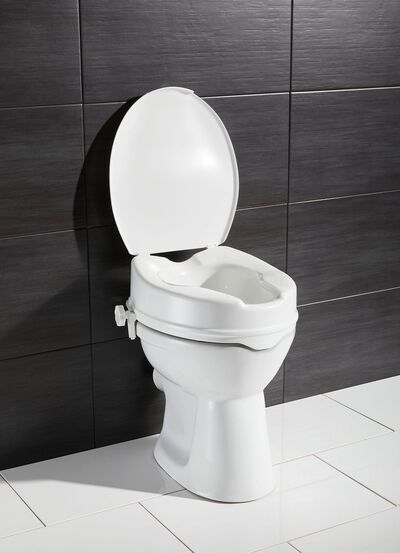 Toilettensitzerh&ouml;hung mit Deckel 