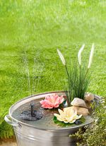 Solar-Brunnen-Set f&uuml;r Brunnen und Teiche 