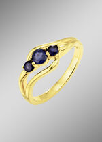 Damenring mit echt Safir 