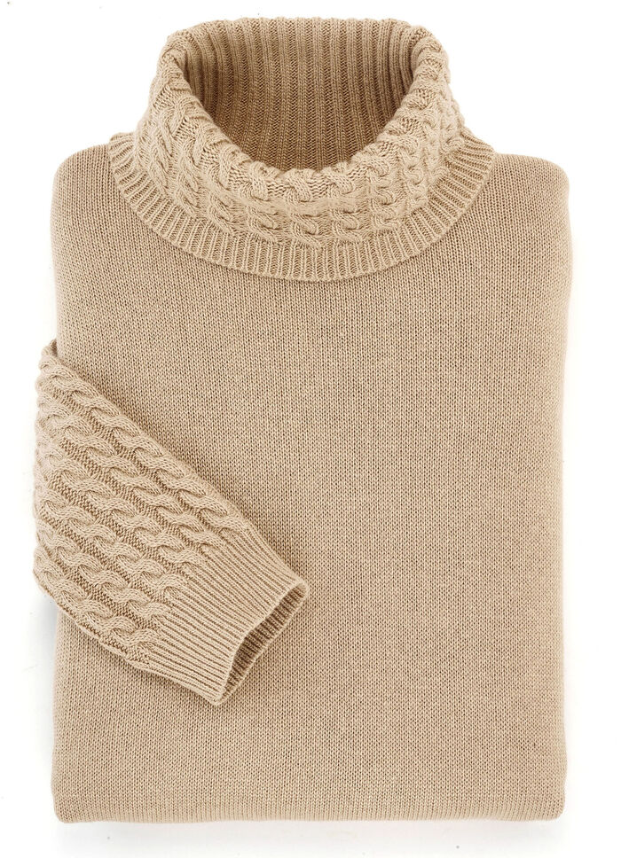 Pullover mit Kaschmir  SAND