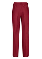 Elegante Hose mit apartem Zieranh&auml;nger ROT