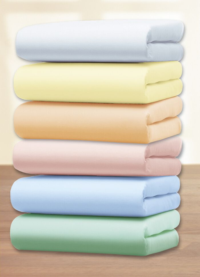 Hochatmungsaktive, antibakterielle Inkontinenz-Spannbettt&uuml;cher WEISS