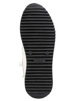 Rieker Schn&uuml;r-Bootie in Leo-Print oder Denim-Style BLEU-WEISS