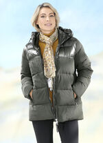 Funktionsjacke im angesagten Materialmix 