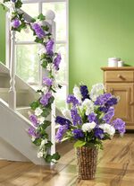 Fliederzweige im 6er-Set LILA