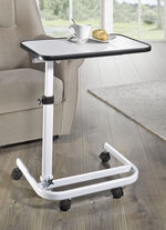 Beistelltisch mit beschichteter Tischplatte WEISS