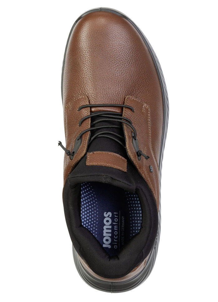 Komfortable Herren-Slipper, Weite H, mit herausnehmbarem Fußbett KASTANIE