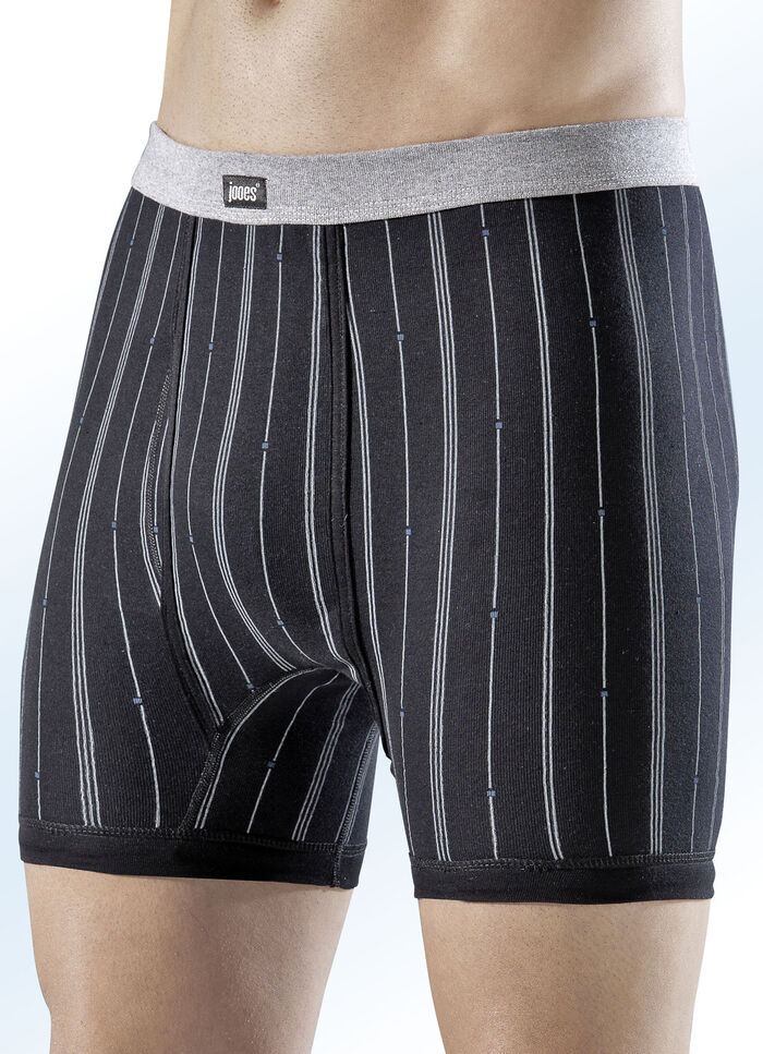 Viererpack Unterhosen mit Streifendessin 