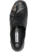 ELENA EDEN Slipper aus Nappaleder SCHWARZ