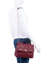 Laurina Tasche mit Kippschloss in extravaganter Libellenform BORDEAUX