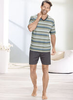 Shorty mit V-Ausschnitt 