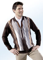 Jacke mit durchgehendem Rei&szlig;verschluss 