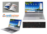 Ordissimo Notebook mit leicht bedienbarem Betriebssystem SILBER
