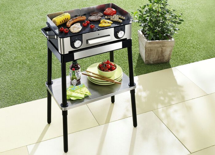 WMF LONO Elektro-Tischgrill aus Cromargan&reg;-Edelstahl 
