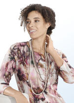 Interessante Halskette aus Holz