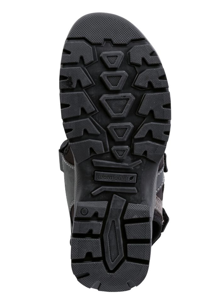 Waldl&auml;ufer Trekking-Sandale aus Nubukleder 