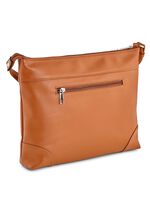 Tasche mit verstellbarem Umh&auml;ngeriemen COGNAC