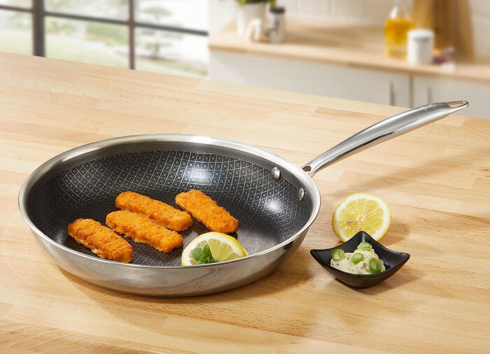 Livington Titan Pan Pfannen und Kocht&ouml;pfe EDELSTAHL