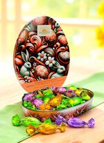 Osterdose mit s&uuml;&szlig;er F&uuml;llung 