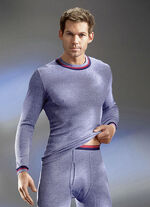 Zweierpack Schlupfjacken, langarm aus Feinripp,Thermow&auml;sche 