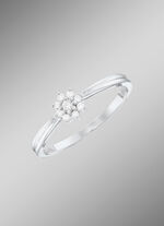 Damenring mit 9 Brillanten 