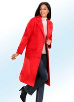 Mantel mit verdecktem Gehschlitz 