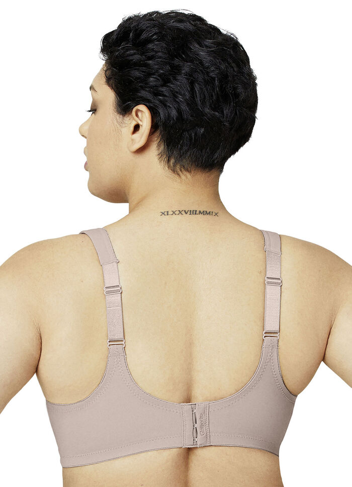 Glamorise St&uuml;tz-BH mit Stickereispitze TAUPE