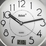 Badezimmeruhr mit extragro&szlig;en Ziffern 