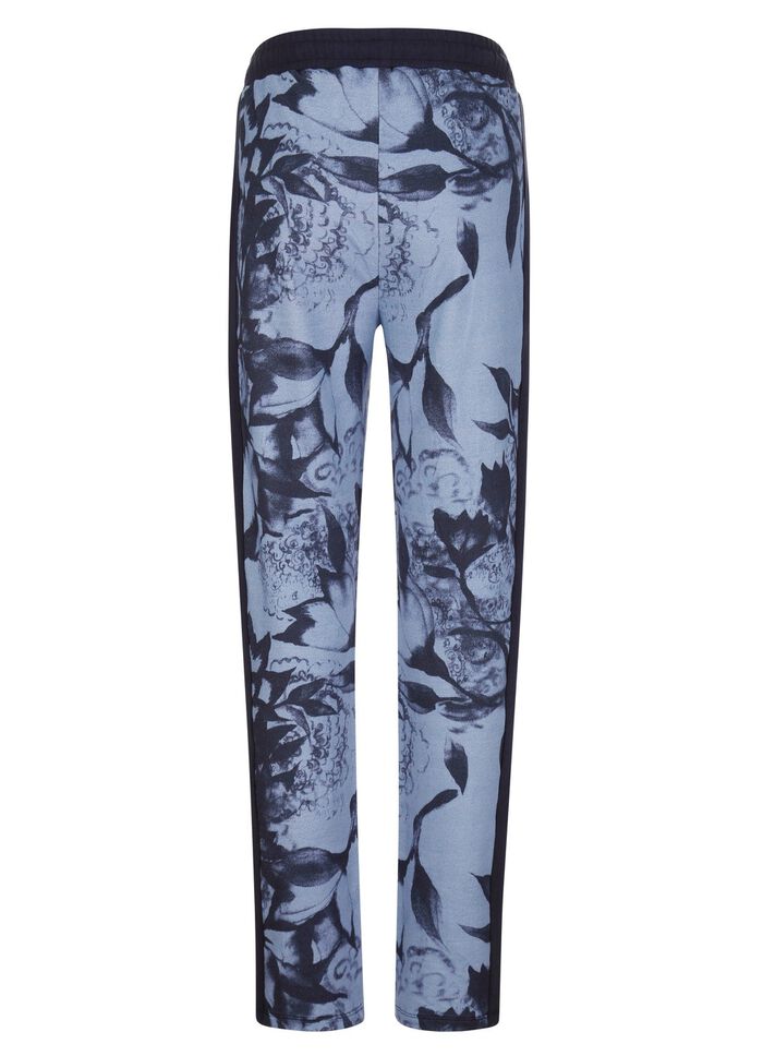 Hose mit seitlichem Galon-Streifen 