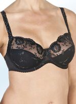 Felina Conturelle-Bügel-BH mit Stickereispitze SCHWARZ
