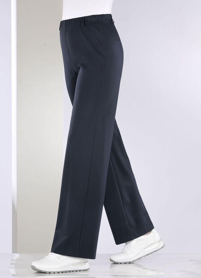 Hose in modischer Palazzo-Form MARINE