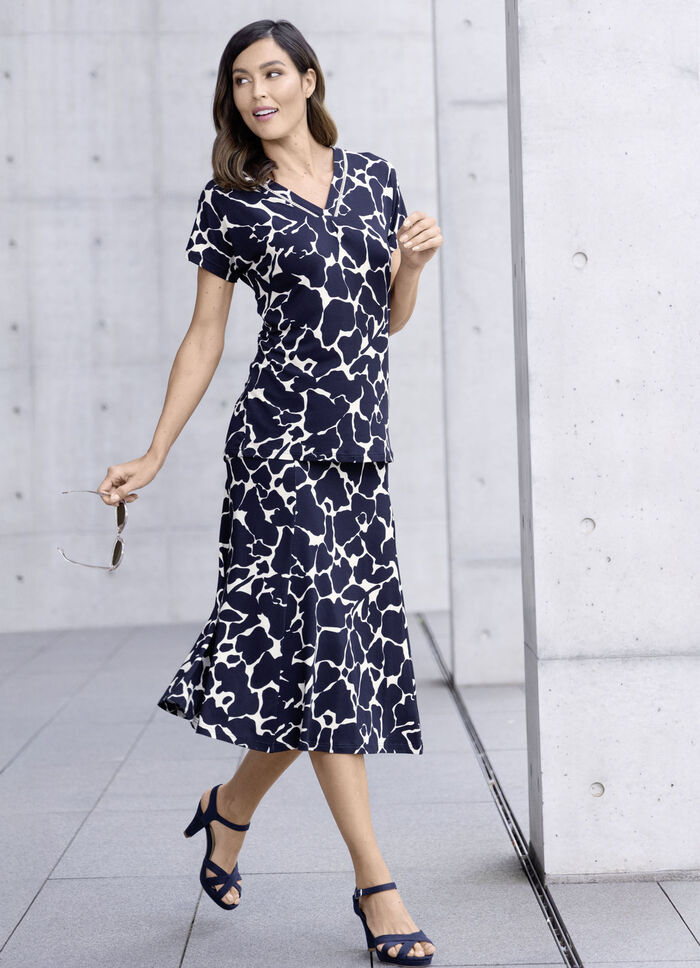 Shirt mit V-Ausschnitt 