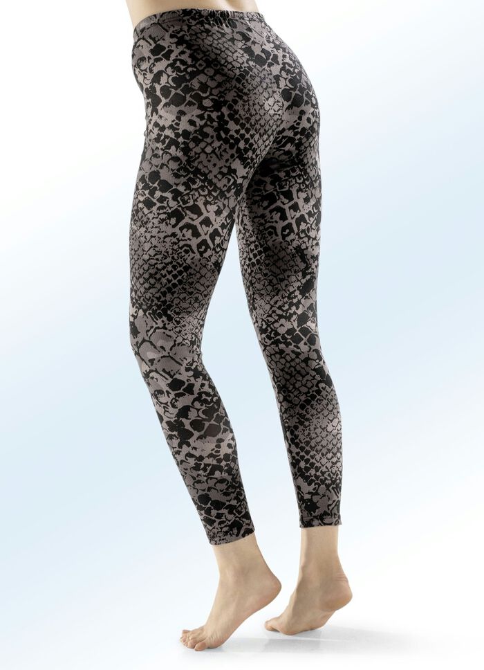 Zweierpack komfortable Leggings mit Dehnbund 