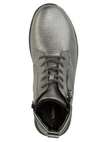 Waldl&auml;ufer, bequeme Damen-Stiefeletten, Winterschuhe, Weite H, aus Hirschleder 