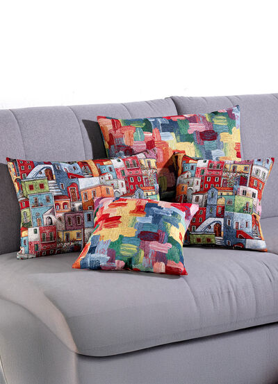 Kissenbezug mit Reißverschluss 