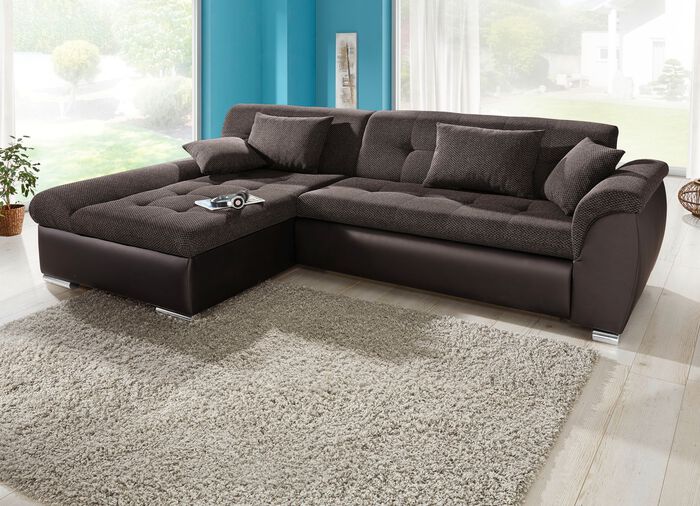 Polsterecke mit Bettfunktion BRAUN-BRAUN