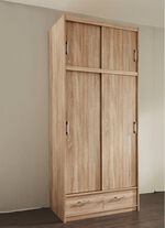 Kombifreundlicher Schiebet&uuml;renschrank 