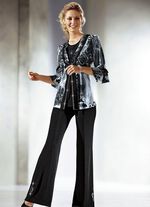 Topmodische Tunika in 2-in-1-Optik 