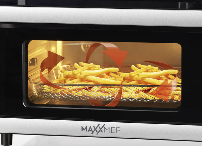 Digitaler Hei&szlig;luftofen f&uuml;r mehr Genuss mit weniger Fett 