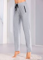 Zweierpack Schlaf- und Freizeithosen mit Kordelzug und Taschen 