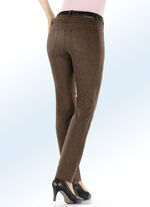 Hose mit angenehm weicher, wärmender Innenseite NUGATBRAUN